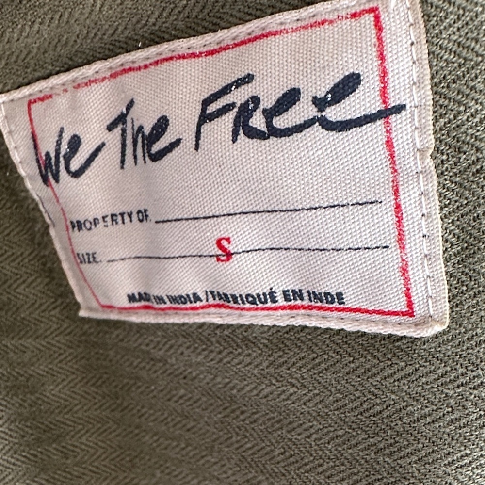 We The Free Olive Green Jacket - Picture 9 of 13